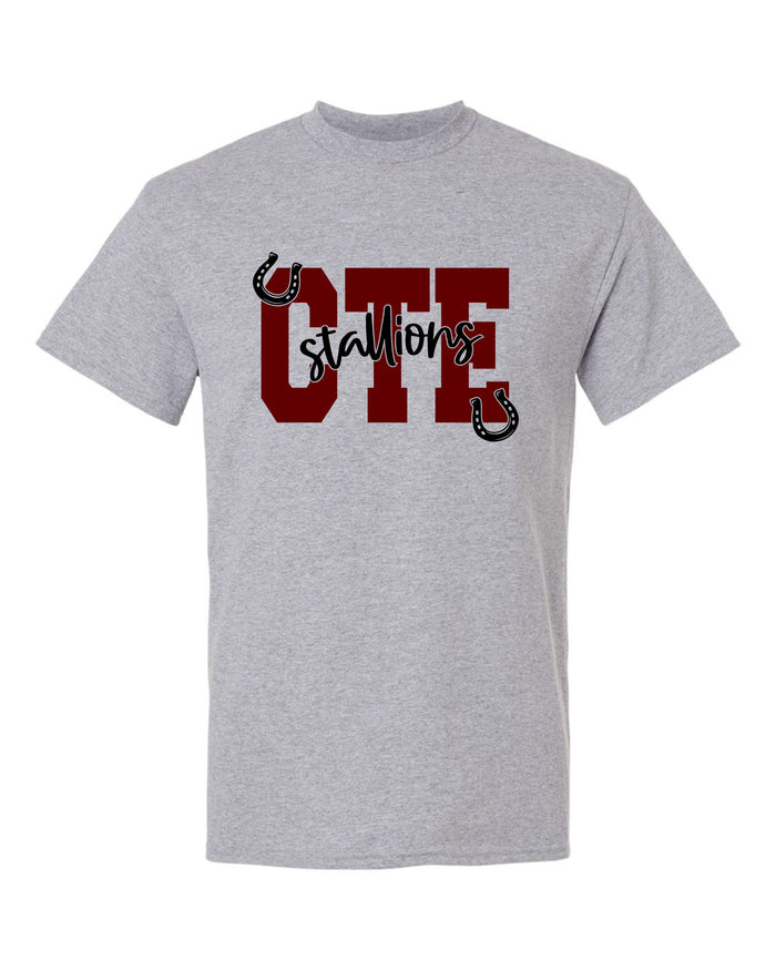 CTE Basic Tee CTE Design- Matte or Glitter