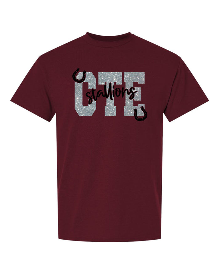 CTE Basic Tee CTE Design- Matte or Glitter