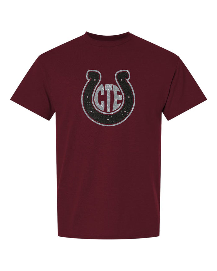 CTE Basic Tee SHOE Design- Matte or Glitter