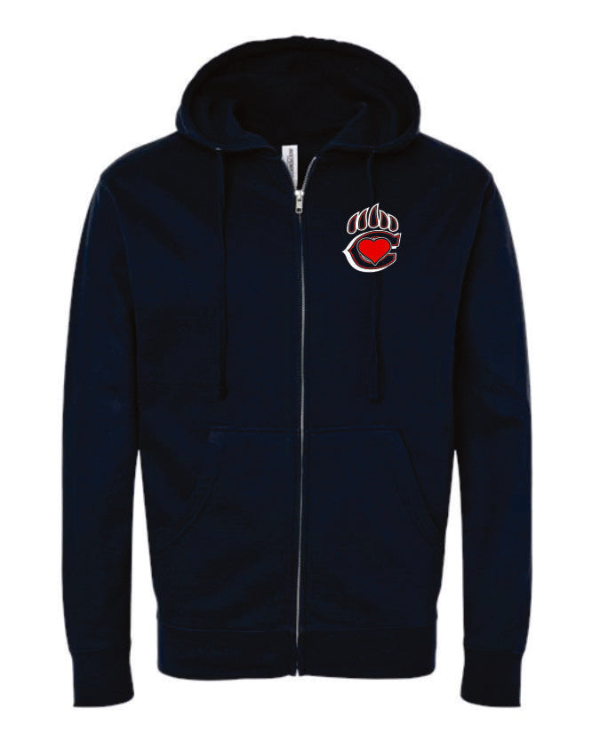 CTE Chap Family Zip Up Hoodie -Matte or Glitter