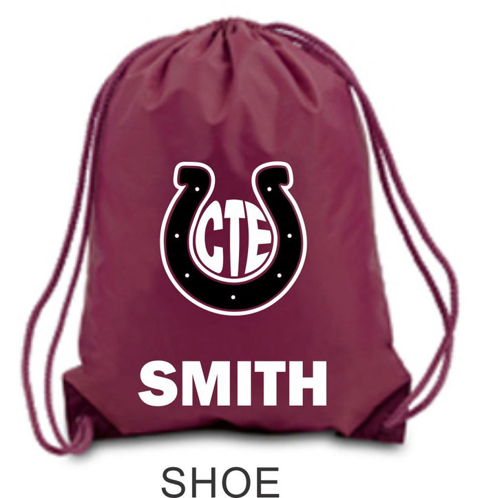 CTE Drawstring Backpack- 2 designs