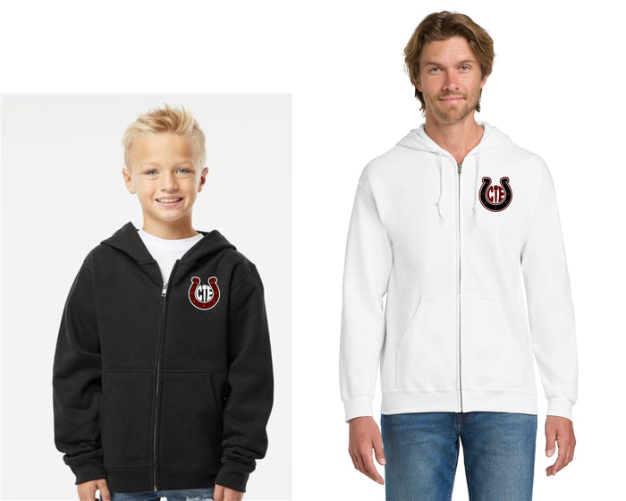 CTE Zip Up Hoodie