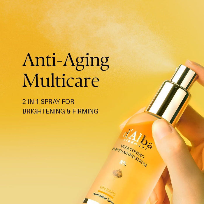 D'Alba Vita Toning Anti-Aging Spray Serum 8% 70 mL
