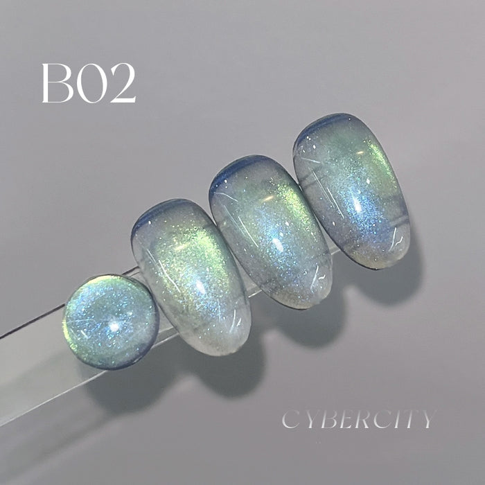 DANZHIHE 12g Cyber City Aurora Cat Eye Gel Polish T4843