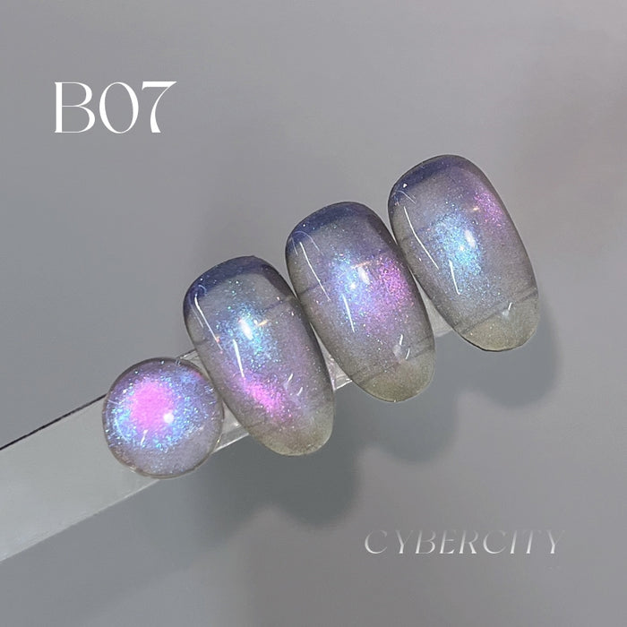 DANZHIHE 12g Cyber City Aurora Cat Eye Gel Polish T4843