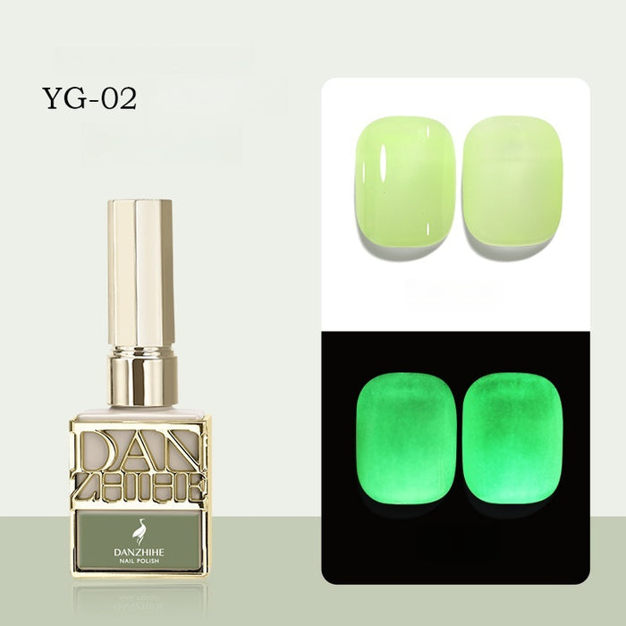 DANZHIHE 12g Dark Night Fluorescence Luminous Gel Polish T4844