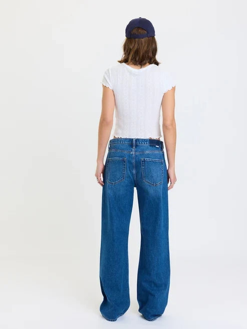 DAZE 2K Mid Rise Relaxed Baggy Jean – Vesper
