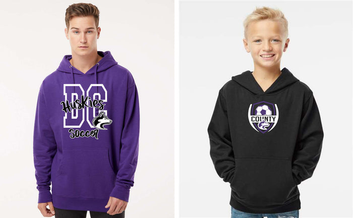DCHS Soccer Basic Hoodie - 3 Designs