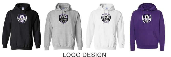 DCHS Soccer Basic Hoodie - 3 Designs