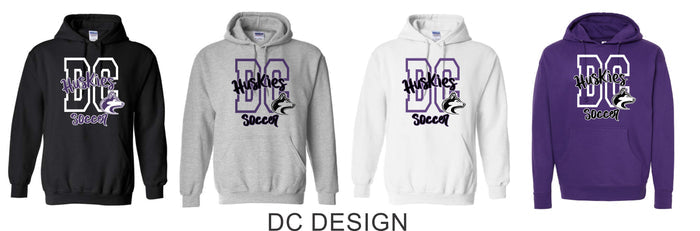DCHS Soccer Basic Hoodie - 3 Designs