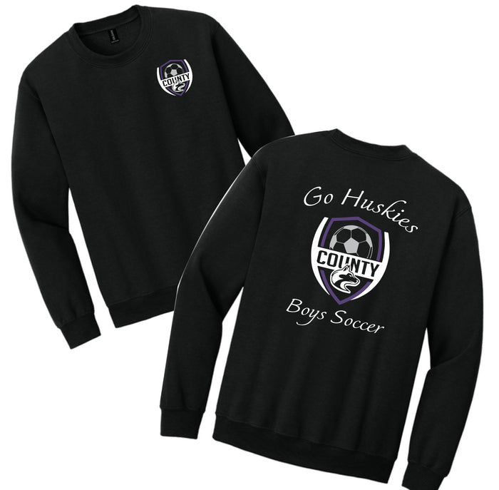 DCHS Soccer Crewneck Sweatshirt- 2 SIDE DESIGN
