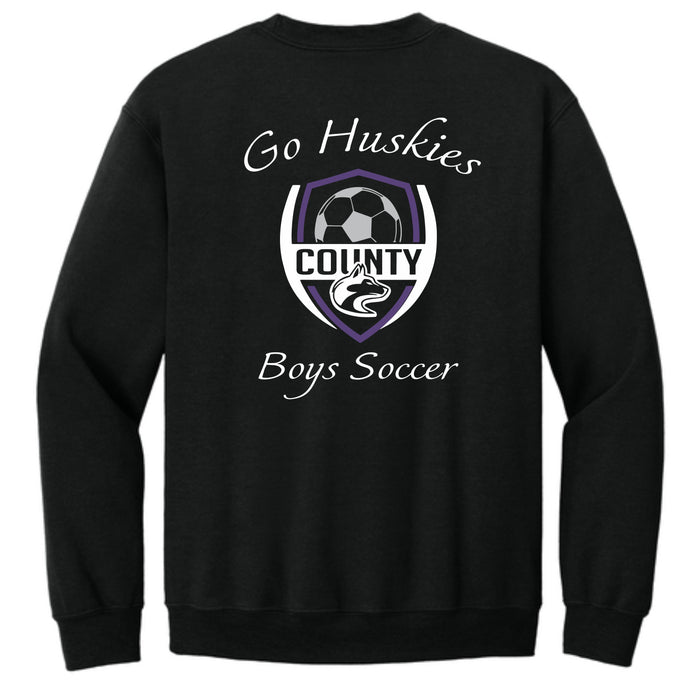 DCHS Soccer Crewneck Sweatshirt- 2 SIDE DESIGN