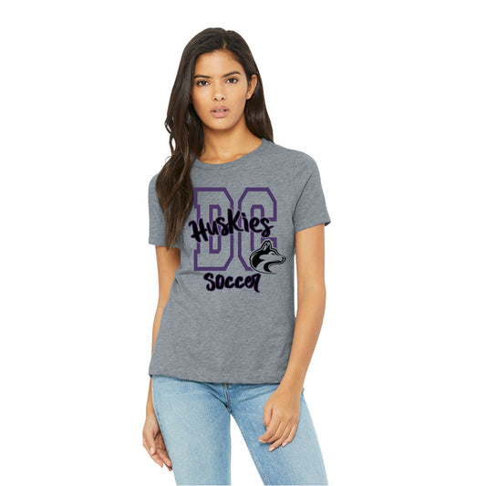 DCHS Soccer Ladies Bella Canvas Tee- 3 Designs