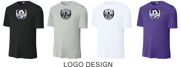 DCHS Soccer Wicking Short Sleeve Tee -3 Designs
