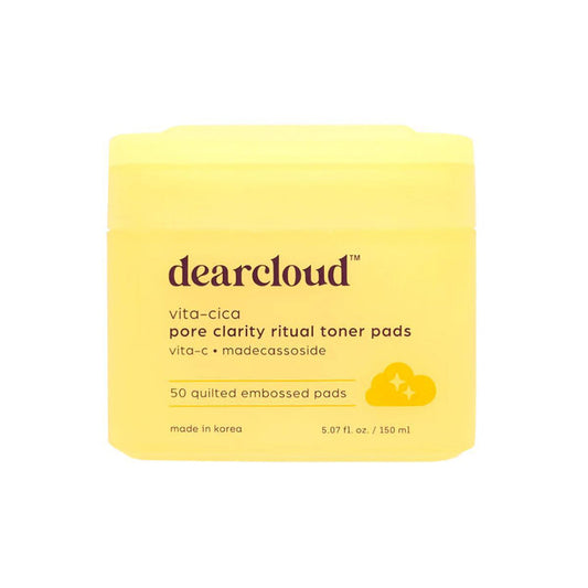 Dearcloud Vita-Cica Pore Clarity Ritual Toner Pads 50 pads