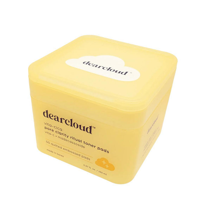 Dearcloud Vita-Cica Pore Clarity Ritual Toner Pads 50 pads