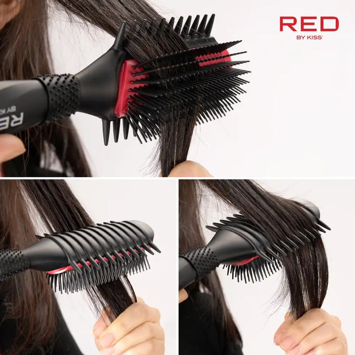 Detangle And Curl Defining Brush [Black] #HH256