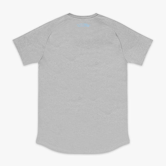athletic performance shirt in gray