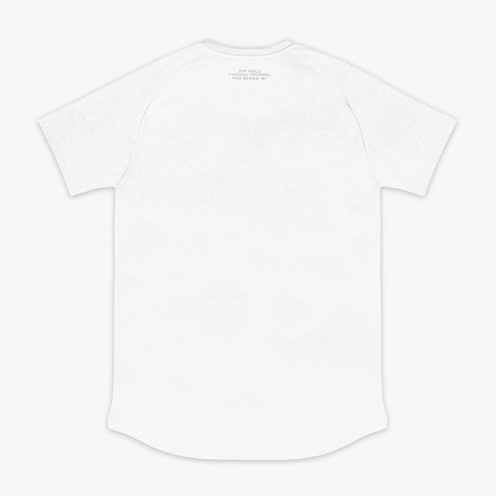 performance athletic shirt in white