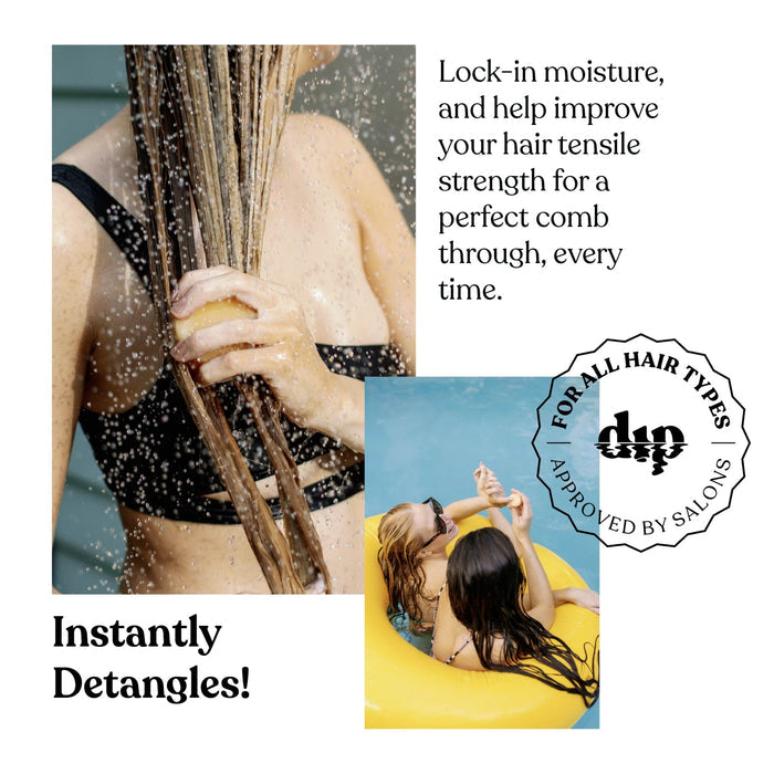 Dip Conditioner Bar & After Swim Detangler - Tangerine & Honeydew - Aesthetics By Kell