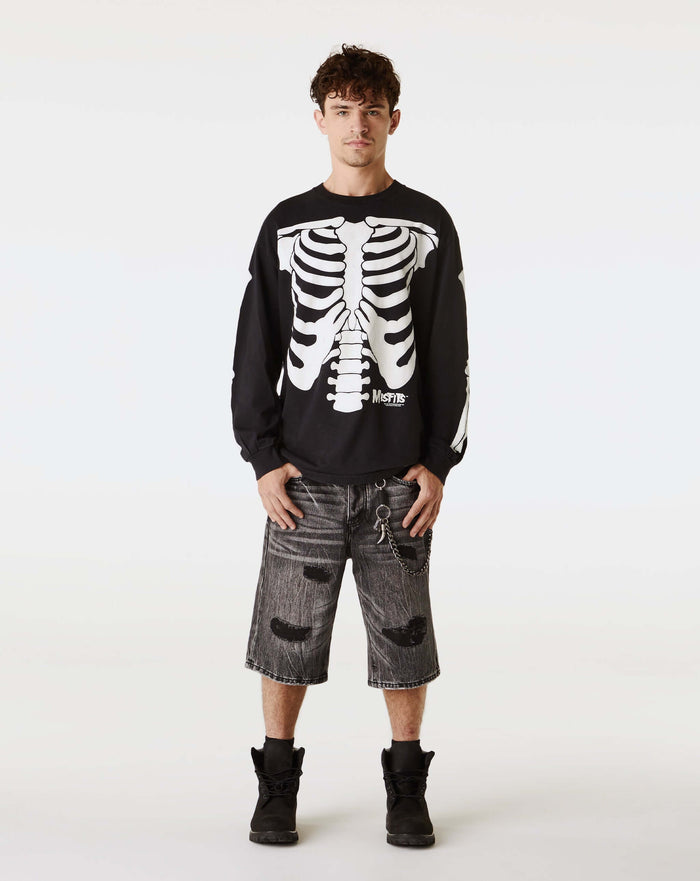 PRVT LBL Distressed Denim Short. Underground Apparel. Rule of Next Streetwear.