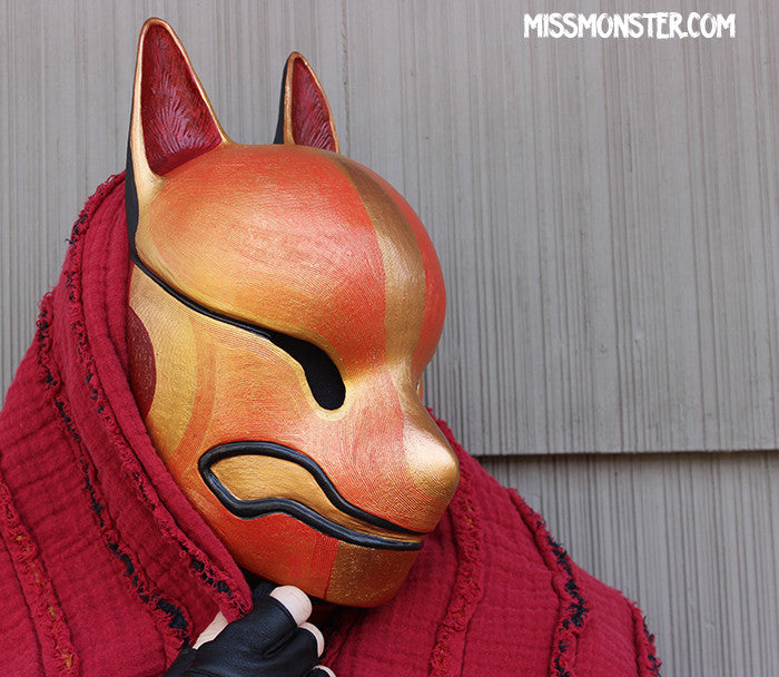 DIY BLANK- LIMITED EDITION- KITSUNE MASK