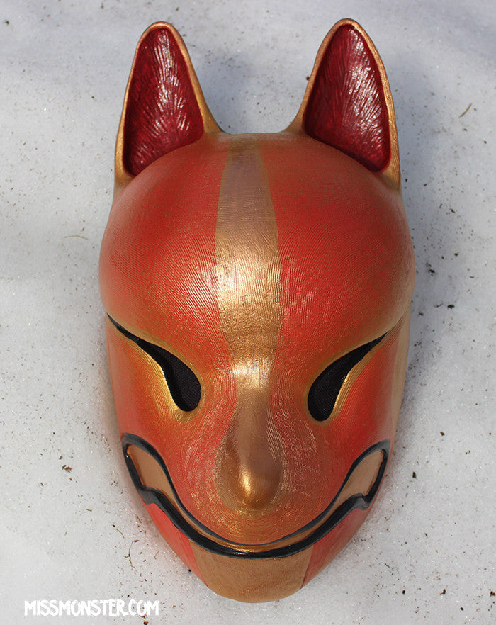 DIY BLANK- LIMITED EDITION- KITSUNE MASK