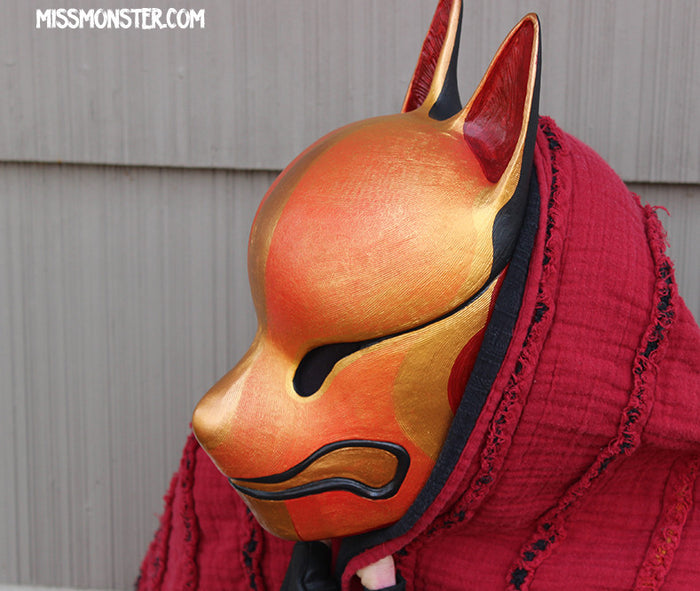 DIY BLANK- LIMITED EDITION- KITSUNE MASK