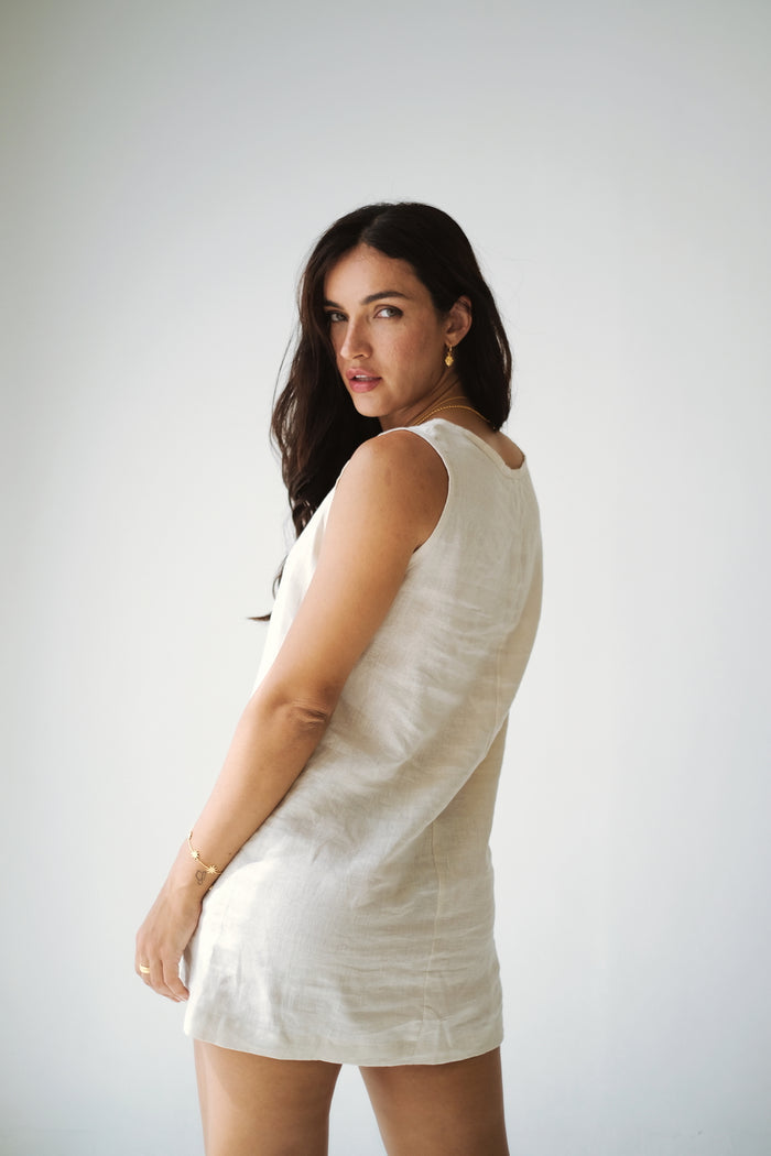 DOLLY DRESS - Macadamia