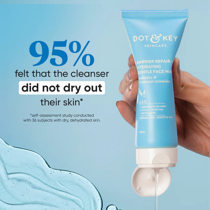 Dot and Key Barrier Repair Hydrating Gentle Face Wash 100ml