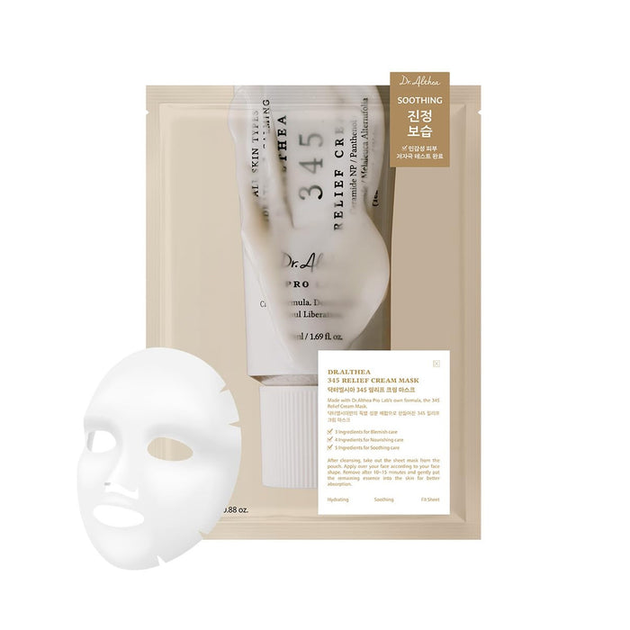 DR.ALTHEA 345 Relief Cream Mask – raminanti veido kaukė