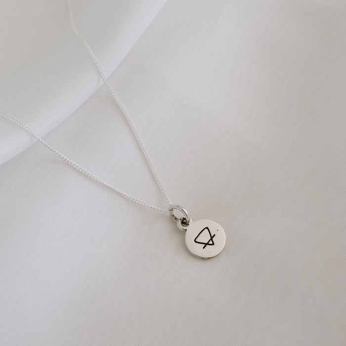 Earth Sign Mini Charm - Silver