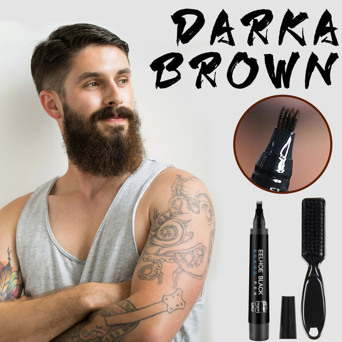EELHOE Beard Refill Pen Kit – Waterproof Beard Tracing & Natural Fill EELHOE COSMETICS