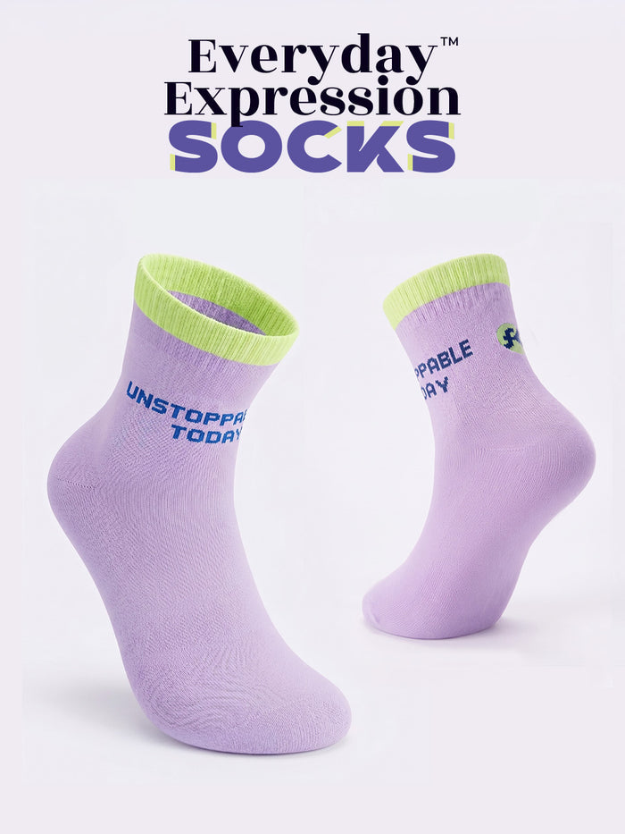 Everyday Expression Ankle Socks – Pack of 7 Pairs (4 Terry + 3 Non-Terry)
