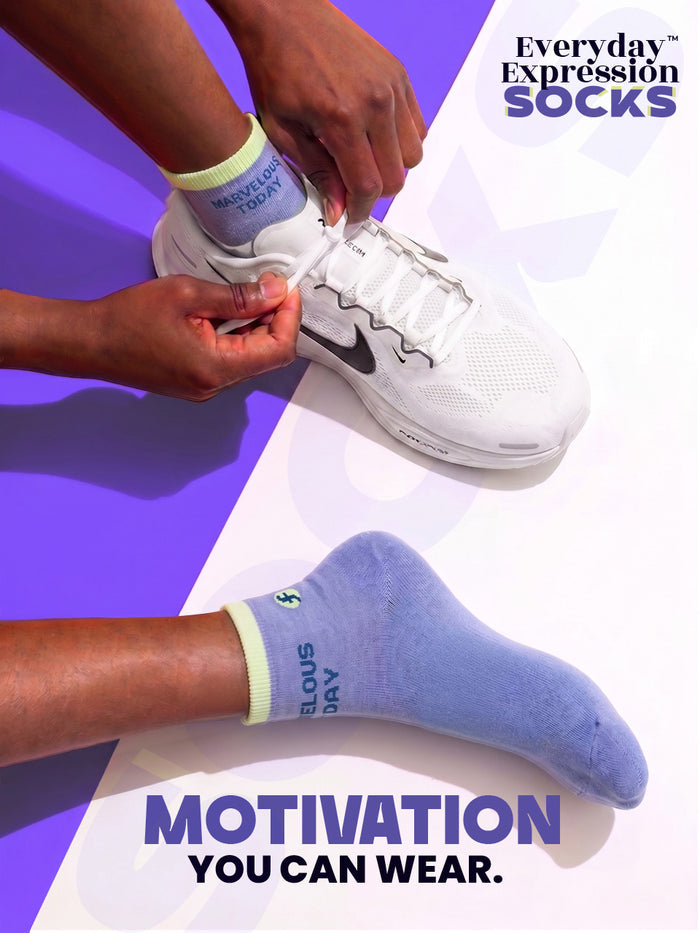 Everyday Expression Ankle Socks – Pack of 7 Pairs (4 Terry + 3 Non-Terry)