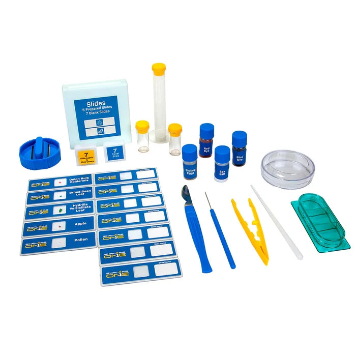 Explore Scientific 45 Piece 900X Microscope Set with Case (88-50101)