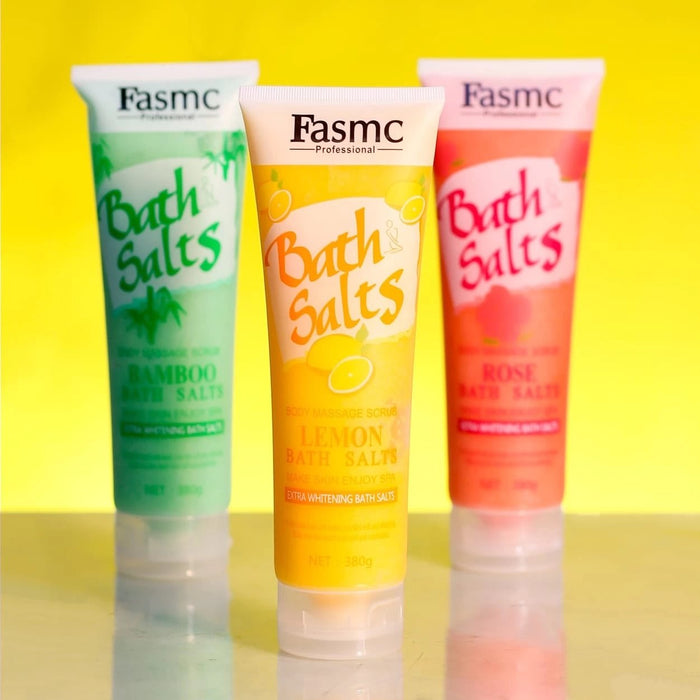 Fasmc Bath Salts With Lemon Body Massage Scrub - 380g