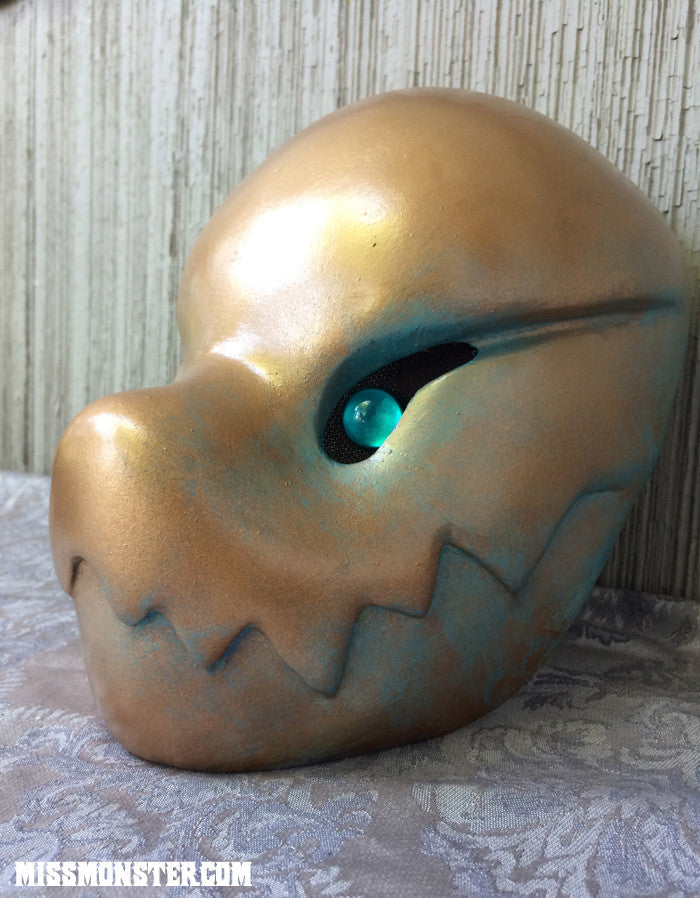 FINISHED AND READY TO SHIP- COPPER PATINA CHOMPY