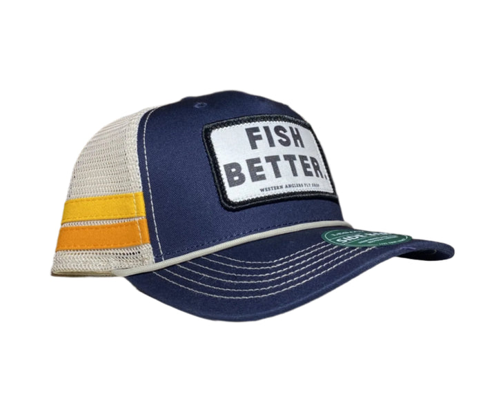 Fish Better - Western Anglers - Hat - Navy
