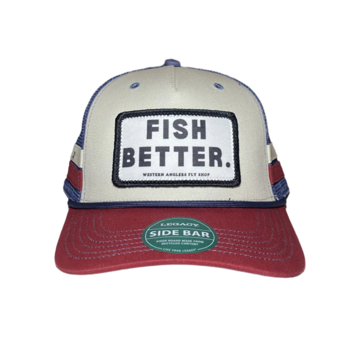 Fish Better - Western Anglers - Hat - Stone