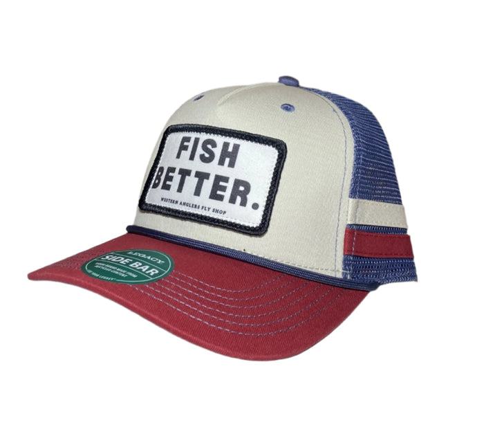 Fish Better - Western Anglers - Hat - Stone