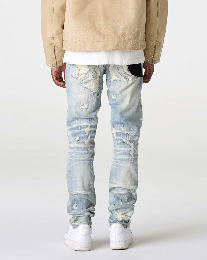 PRVT LBL Floral Ripped Skinny Jean. Underground Apparel. Rule of Next Streetwear.
