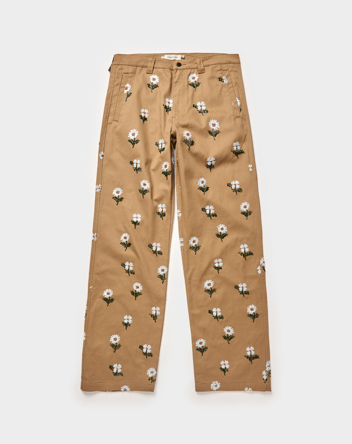 Honor The Gift Flowers Beaded Pants. Underground Apparel. Rule of Next Streetwear.
