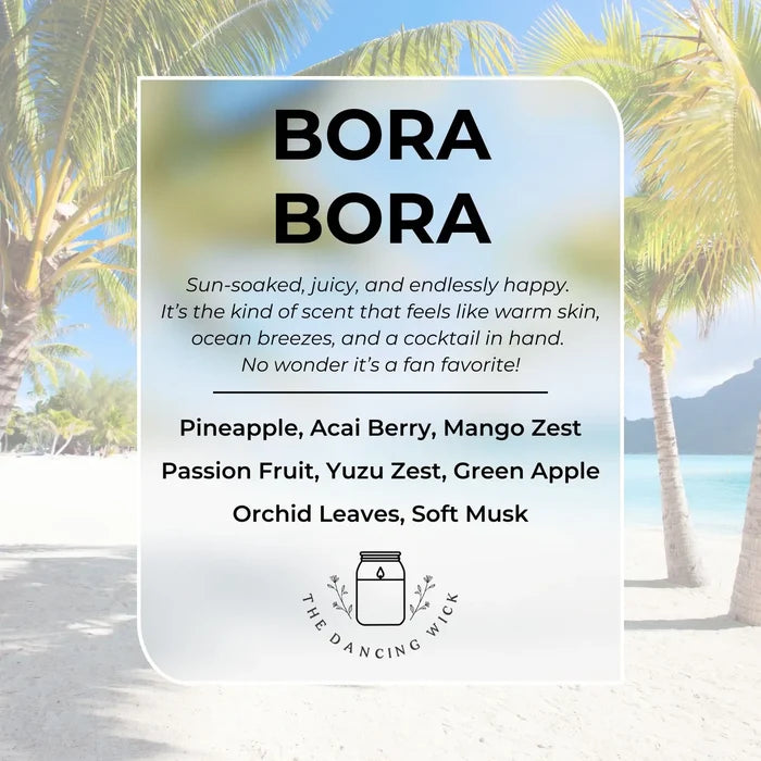 Funny Mother’s Day Candle | “Mom Off Duty” Gift Candle – Bora Bora Scent | Mini 4 oz Soy Candle