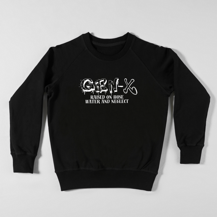 GenX Neglect Graphic Hoodie or Crewneck