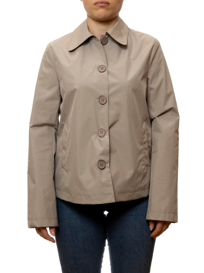 CENSURED giubbino nylon taupe JWC-188 TPOL5-132