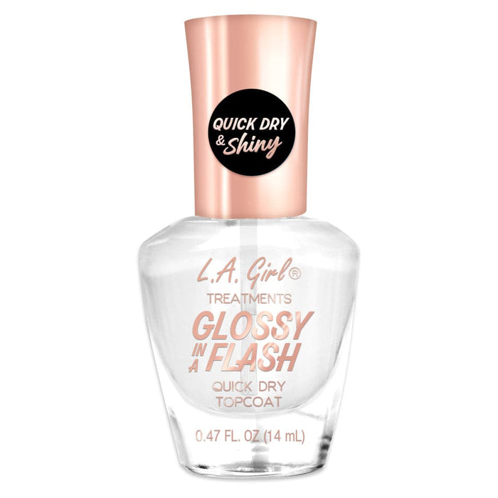 La Girl Cosmetics Nail Care Product Glossy In A Flash Quick Dry Top Coat