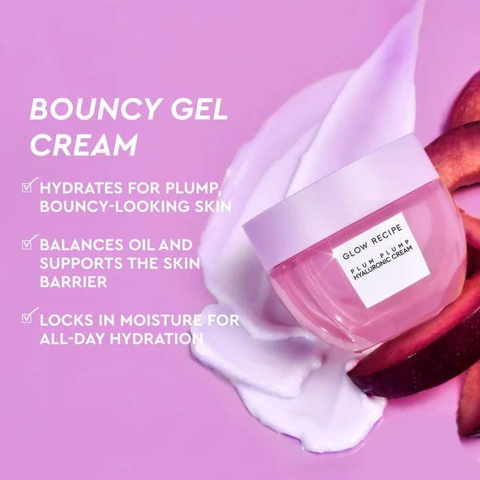 Glow Recipe Plum Plump Deep Hydration skincare gift set with nourishing products in sleek packaging, ideal for radiant skin.