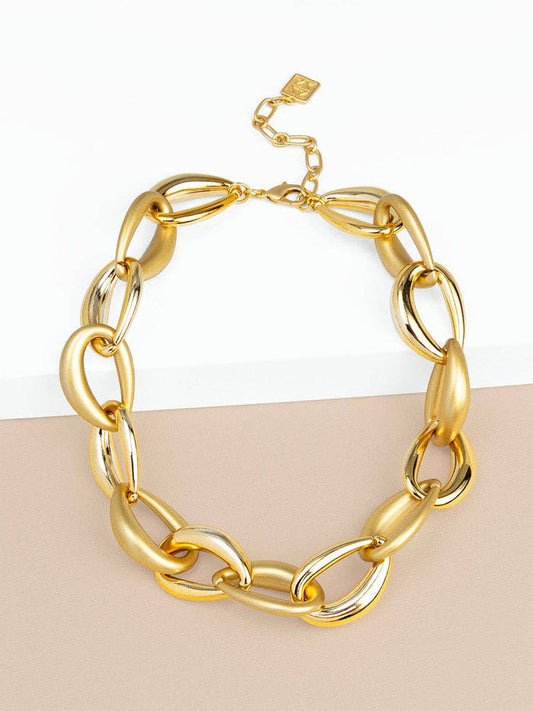 Gold Link Necklace
