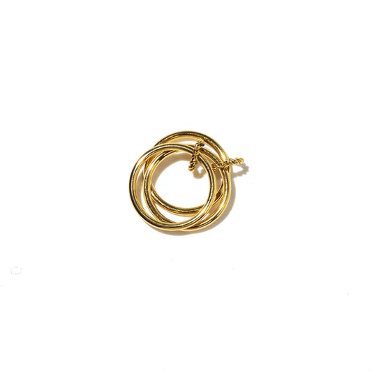 Gold Triple Stacked Ring